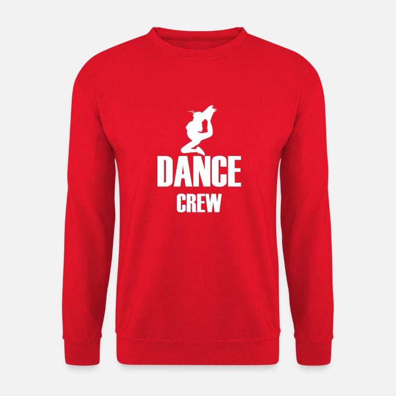 Dancing Dance Music - Unisex Pullover - Rot