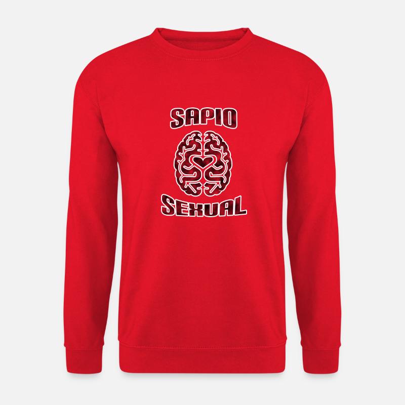 Sapiosexual - Unisex Sweatshirt - red