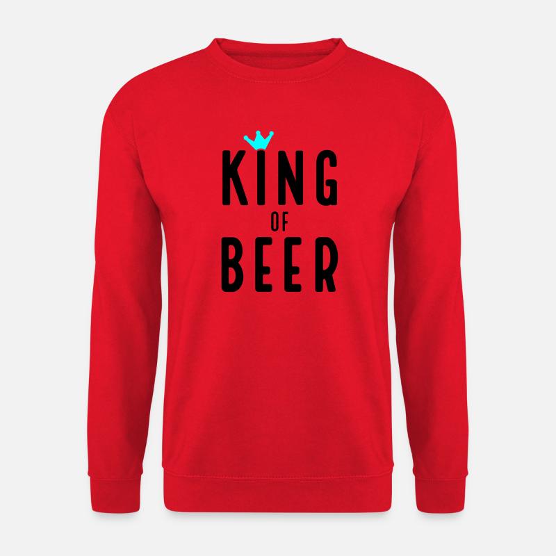 Abstrakte Kunst Inspirierte Farbexplosion - Unisex Pullover - Rot