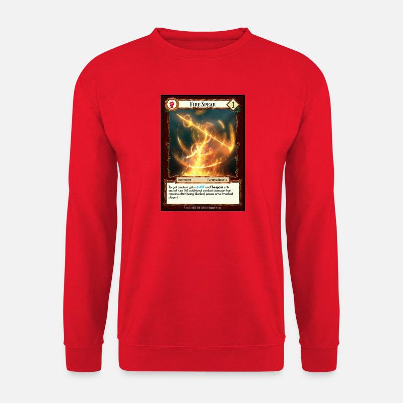 Fire Spear - Unisex Pullover - Rot