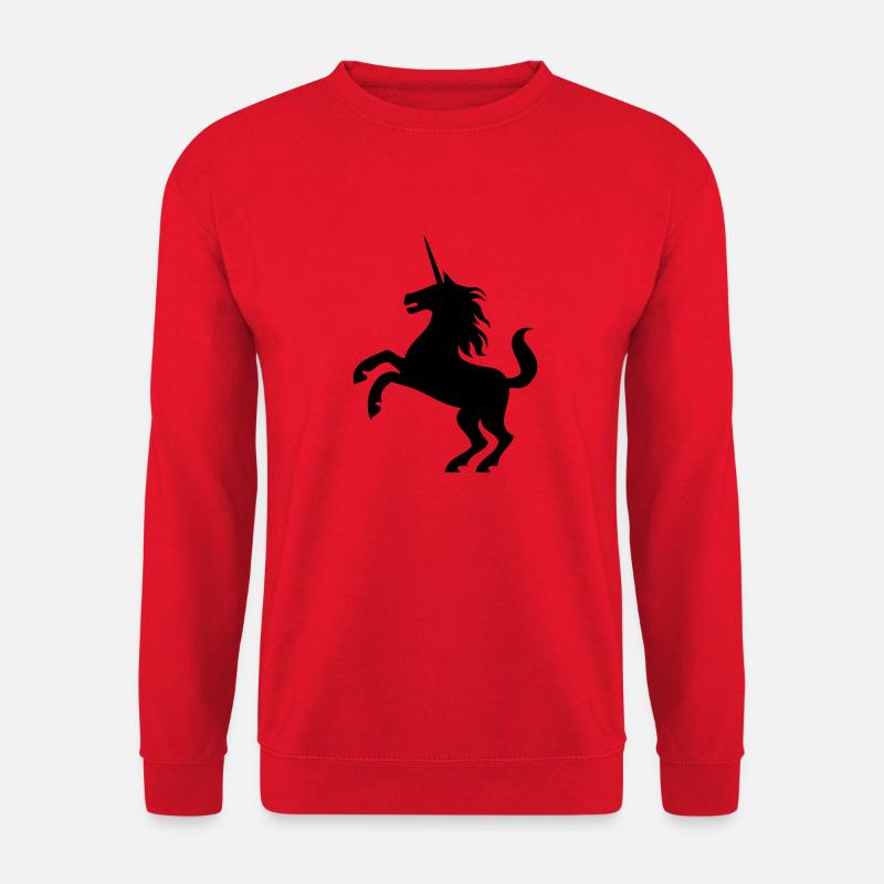 licorne - Unisex Pullover - Rot
