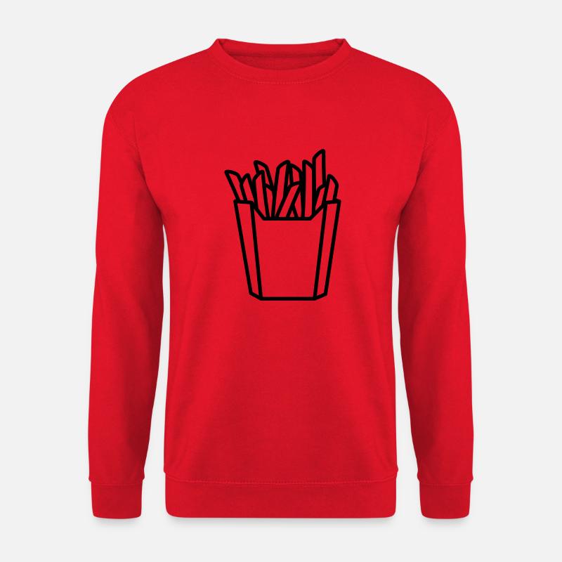 pommes - Unisex Pullover - Rot