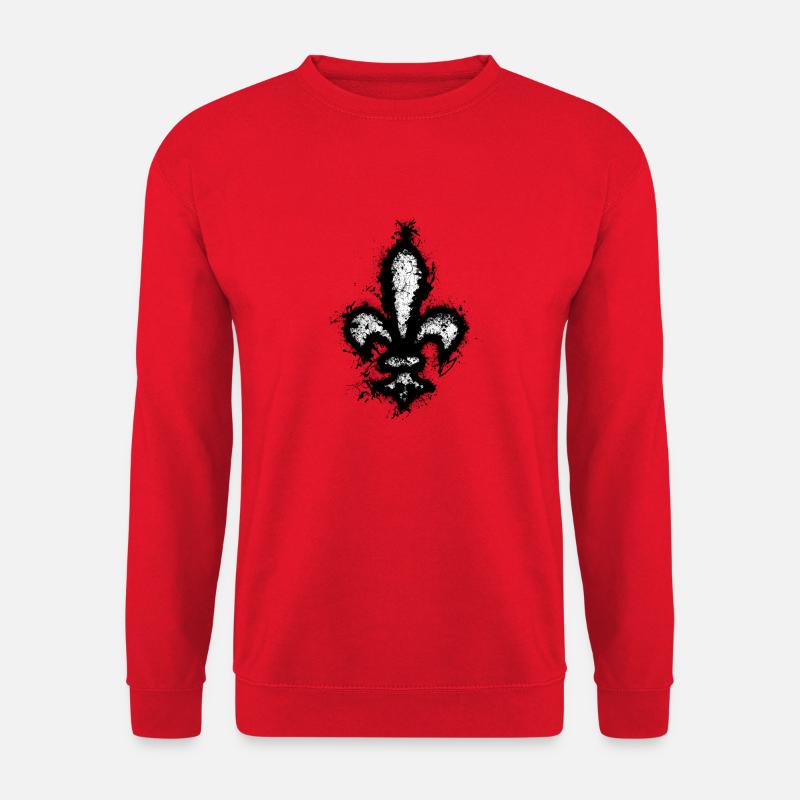 Lilie - Unisex Pullover - Rot