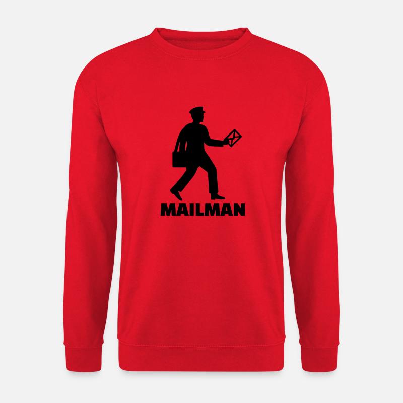 Mailman - Unisex Sweatshirt - red