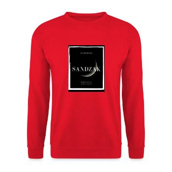 Sandzaklija - Unisex Pullover - Rot - Vorne - Alina (178cm) & Michal (187cm)