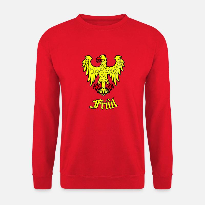 Friaulischer historischer Adler - Unisex Pullover - Rot