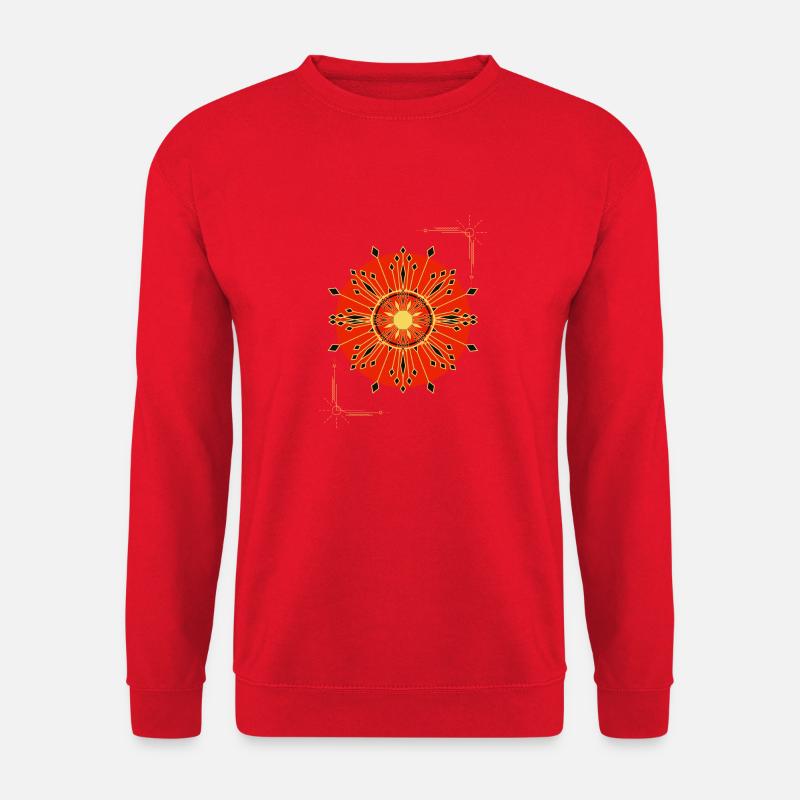 Sonne - Unisex Pullover - Rot