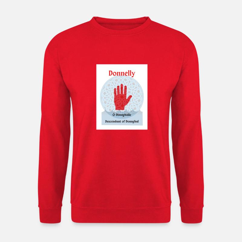 Donnelly - Unisex Pullover - Rot