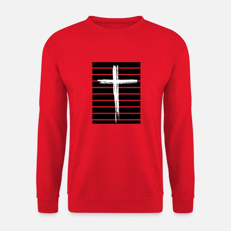 Kreuz 2 - Unisex Pullover - Rot