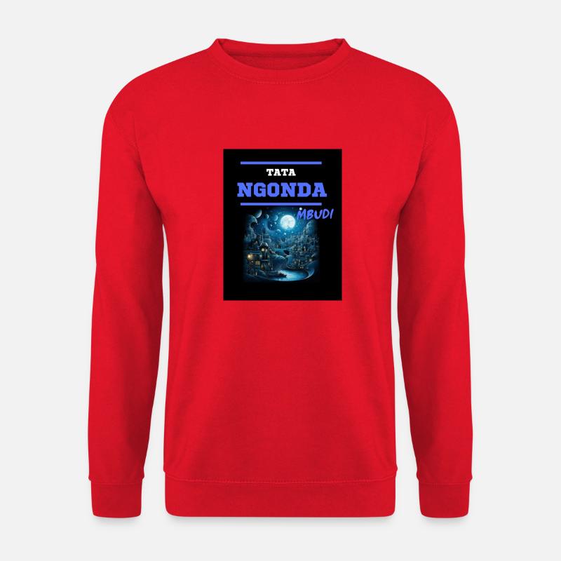 TATA NGONDA MBUDI - Unisex Pullover - Rot