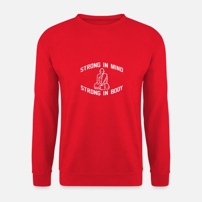 Strong Mind Strong Body - Unisex Pullover - Rot