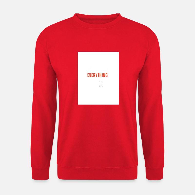 Everything Statement - Unisex Sweatshirt - red