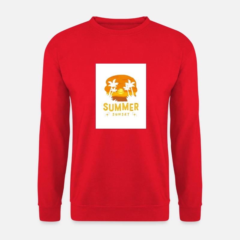 Summer Design - Unisex Sweatshirt - red