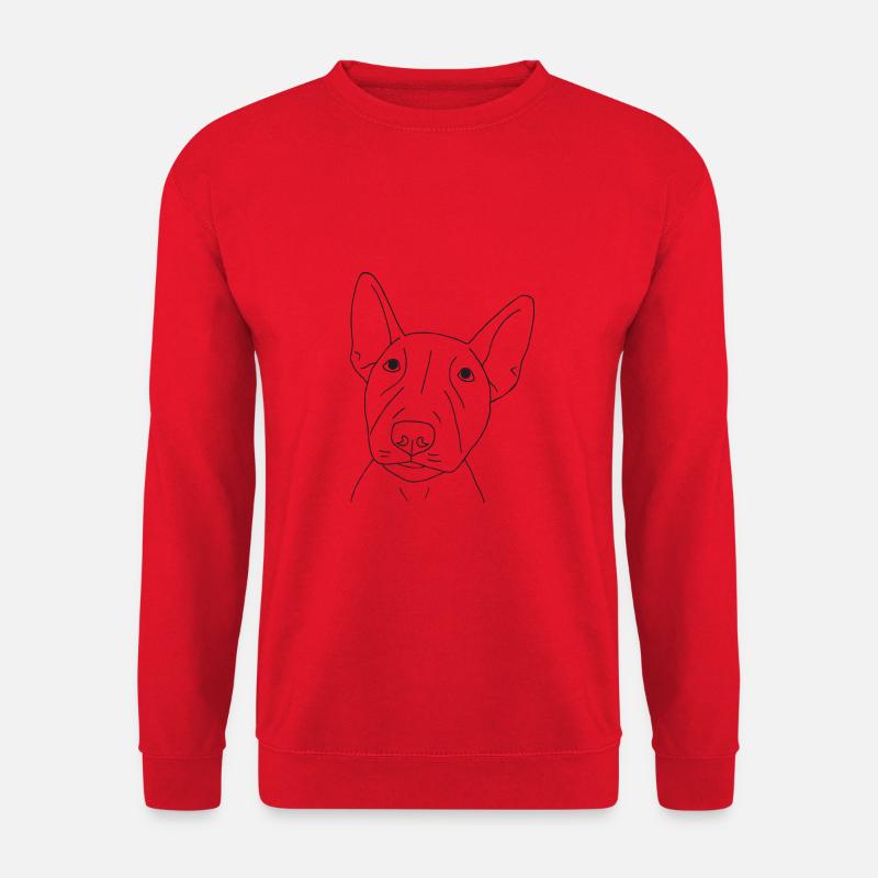 Bullterrier Welpe - Unisex Pullover - Rot
