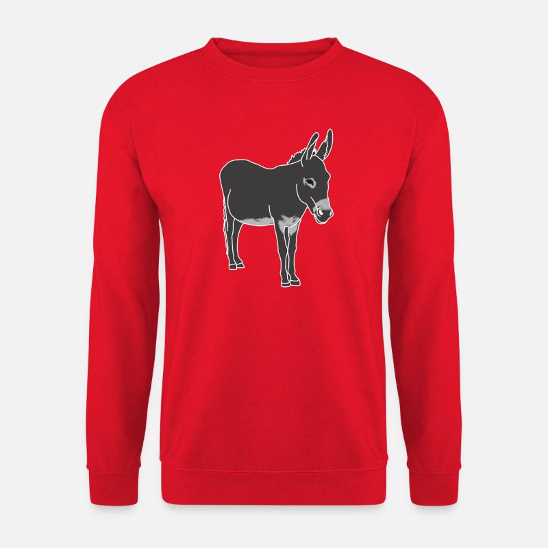 donkey - Unisex Sweatshirt - red