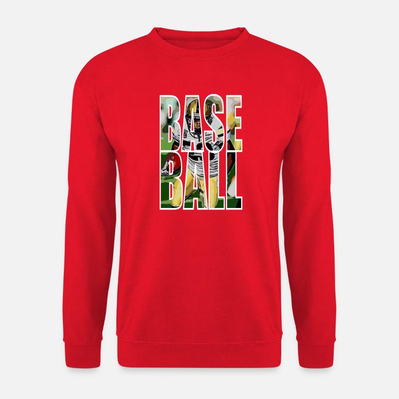 BASEBALL - Unisex Sweatshirt - red