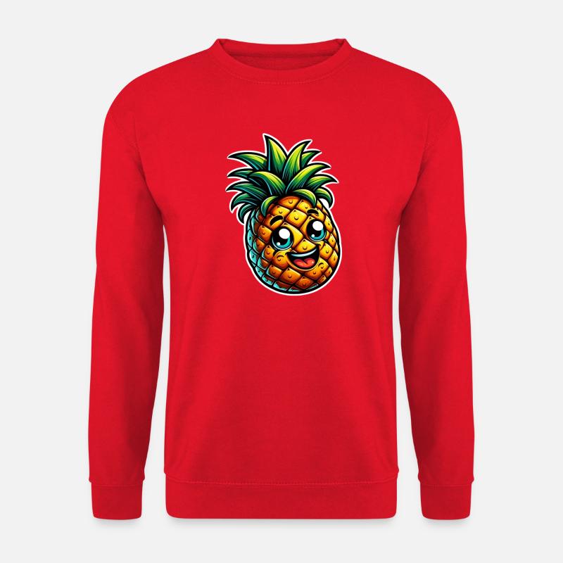 Pineapple - Unisex Sweatshirt - red