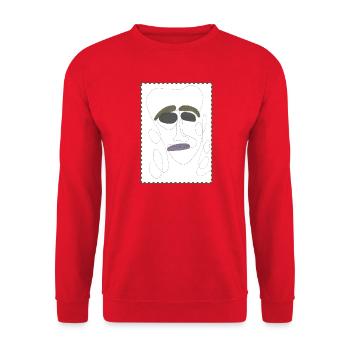 talk about feelings 3 - Unisex Sweatshirt - red - Front - Alina (178cm) & Michal (187cm)