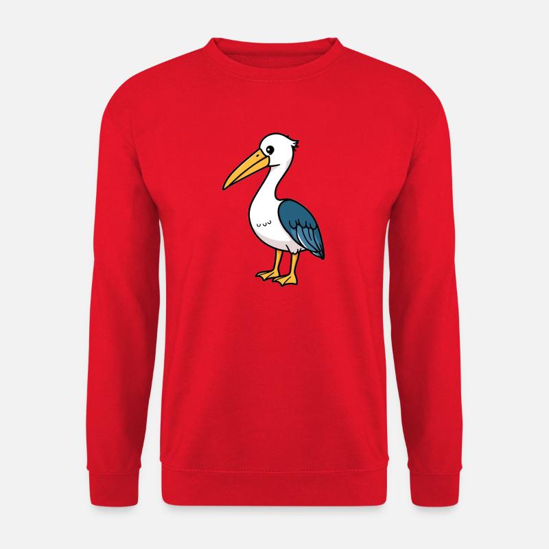 Pelikan - Unisex Pullover - Rot