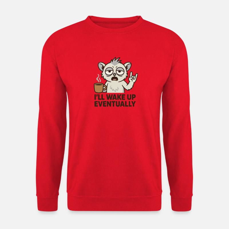 Morgenkaffee - Unisex Pullover - Rot