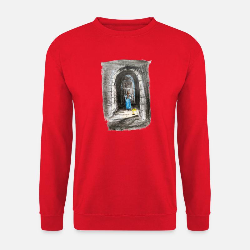 Torbogen-Maiden-Laternenlicht - Unisex Pullover - Rot