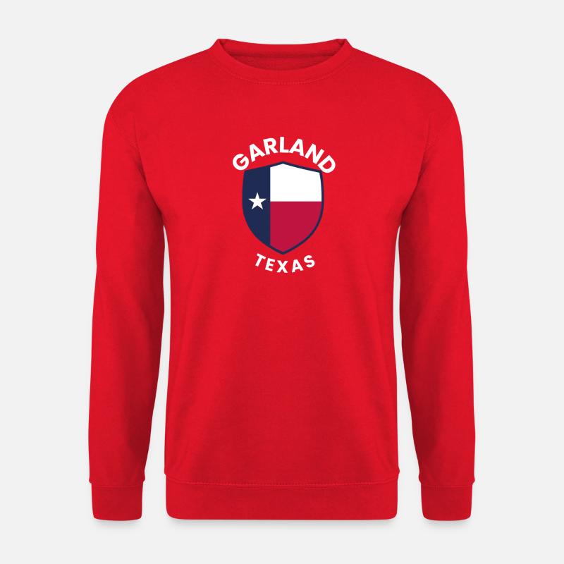 Garland Texas Shield Logo - Unisex Pullover - Rot