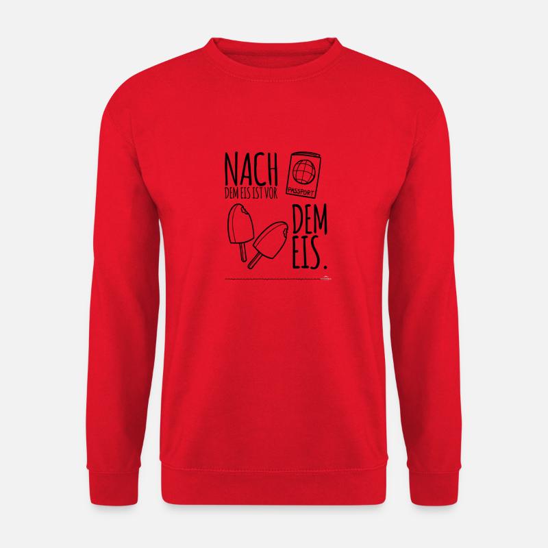 eis - Unisex Pullover - Rot