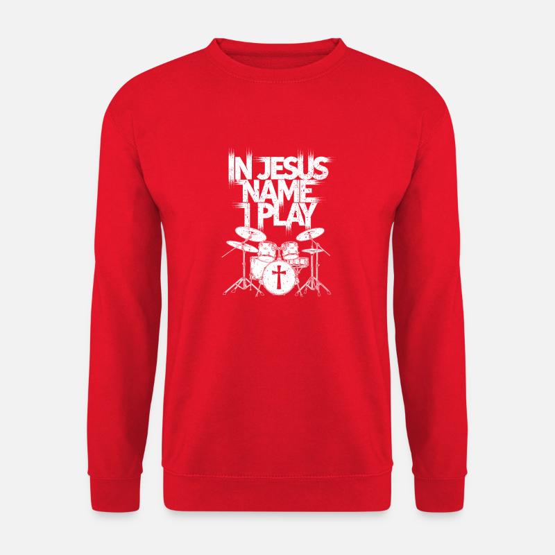 Dynamics in worship - Unisex Sweatshirt - red