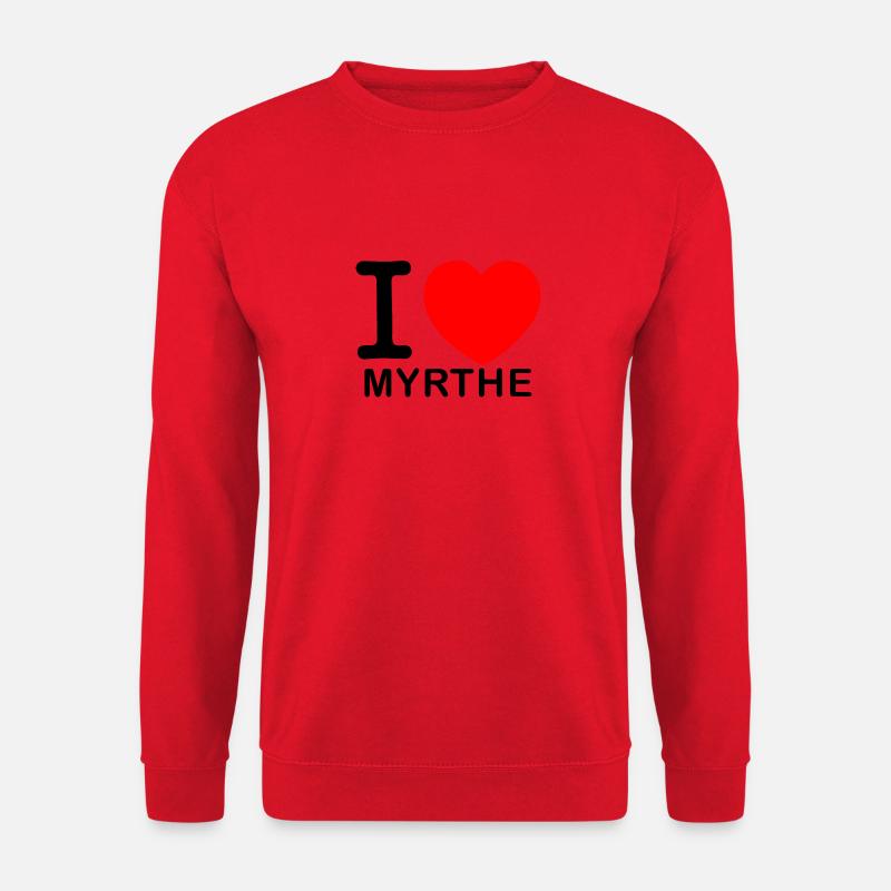 Myrthe - Unisex Pullover - Rot