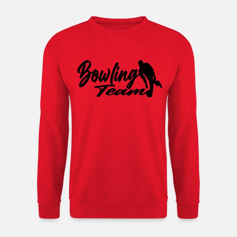 Bowling - Unisex Sweatshirt - red