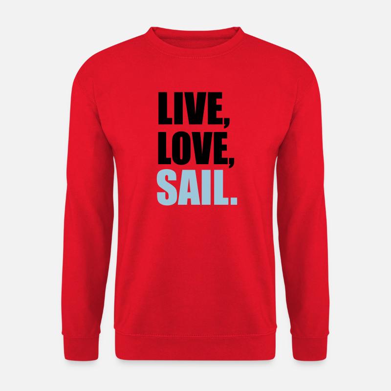sailing - Unisex Sweatshirt - red