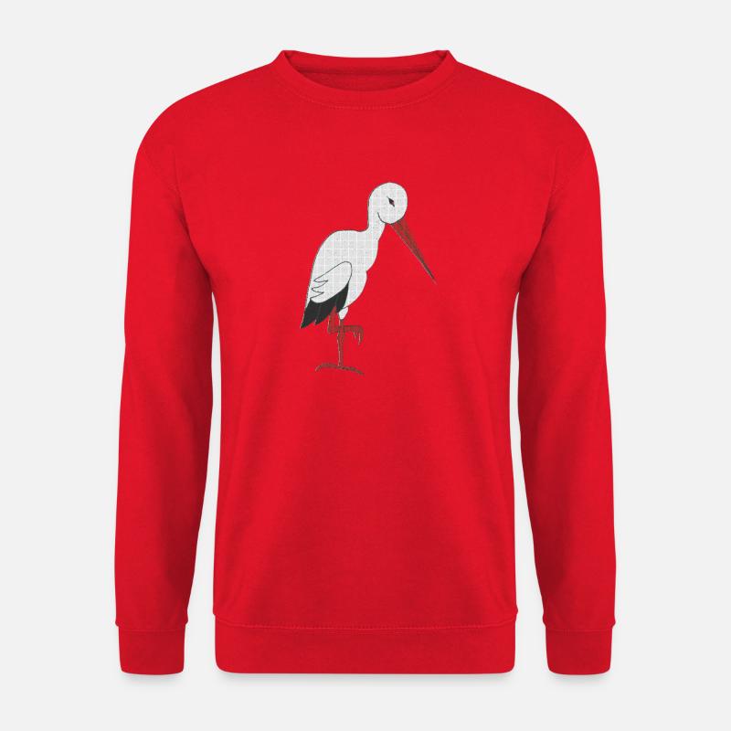 storch - Unisex Pullover - Rot