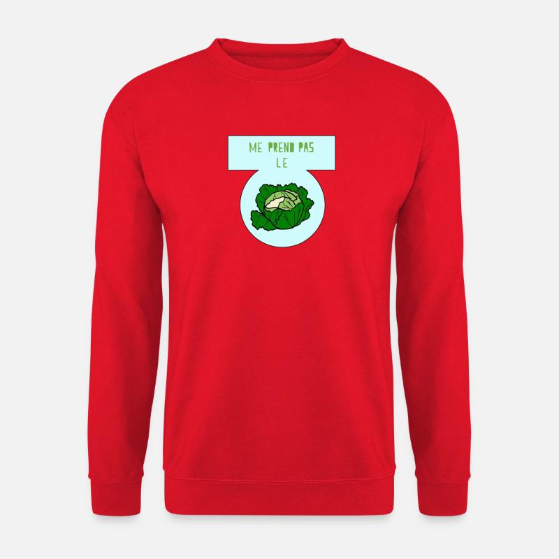 Don't take the cabbage - Unisex Sweatshirt - red
