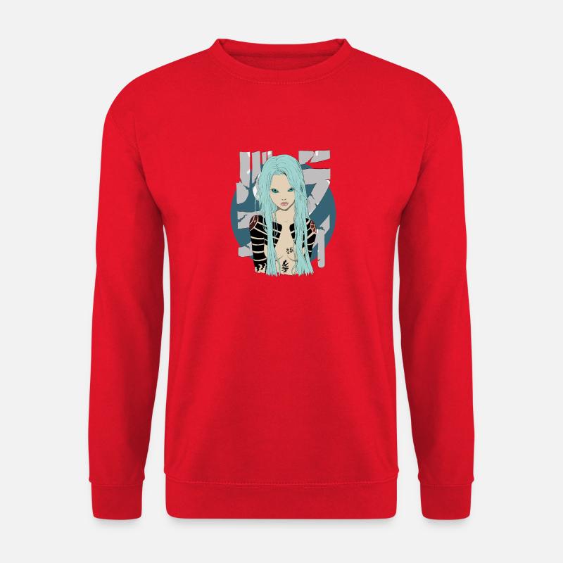 Blue - Unisex Pullover - Rot
