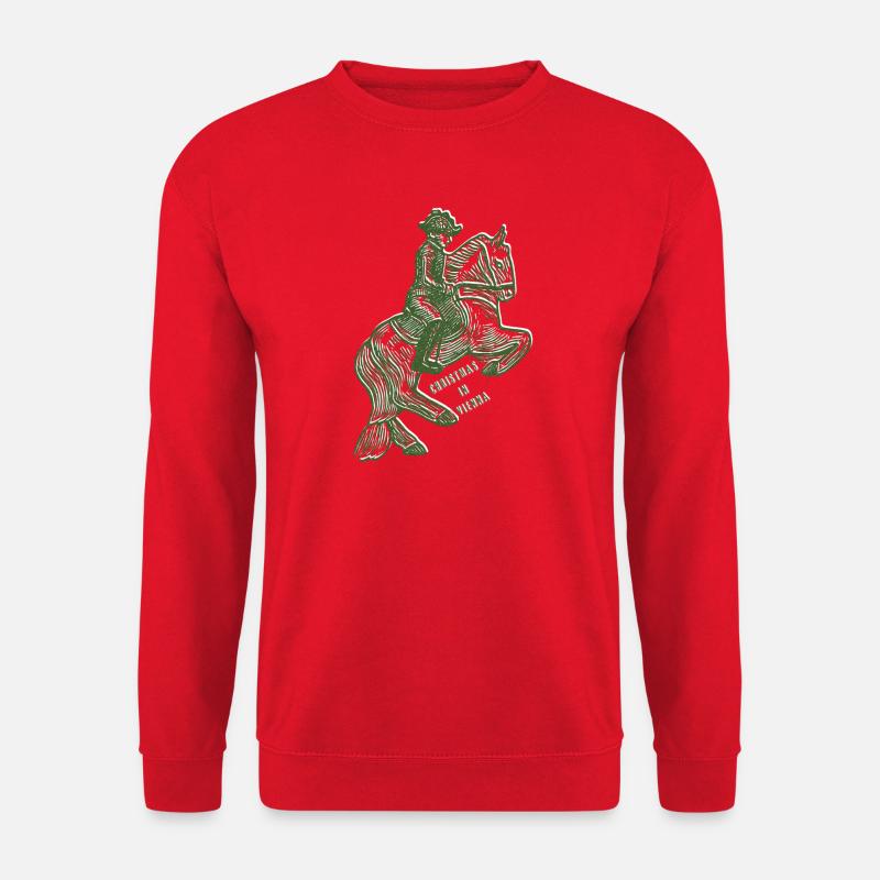 CHRISTMAS IN VIENNA - Unisex Pullover - Rot