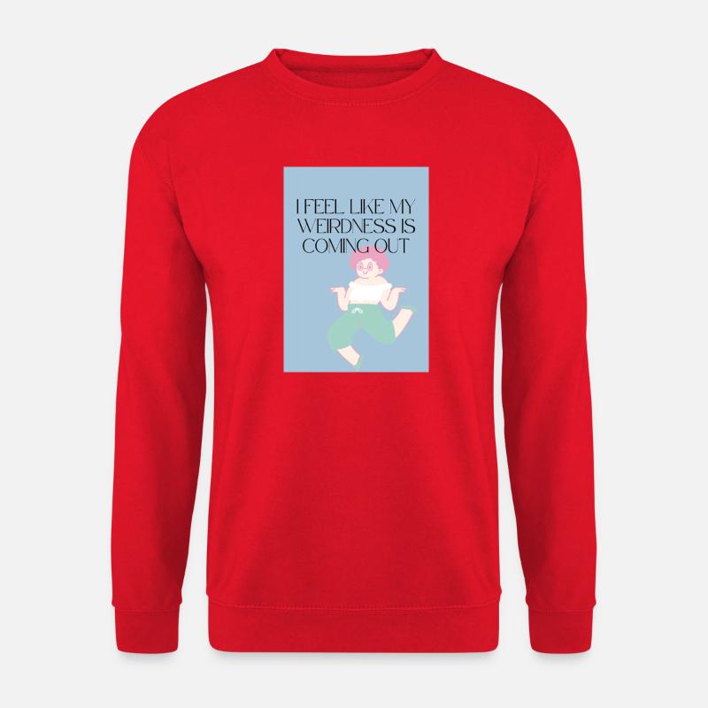 Sensation étrange - Sweat-shirt Unisexe - rouge