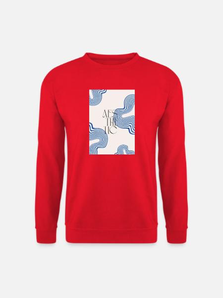 Esthétique - Sweat-shirt Unisexe - rouge