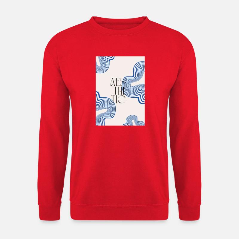 Aesthetic - Unisex Sweatshirt - red