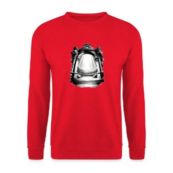 Luminous Colosseum and Arches - Unisex Sweatshirt - red - Front - Alina (178cm) & Michal (187cm)