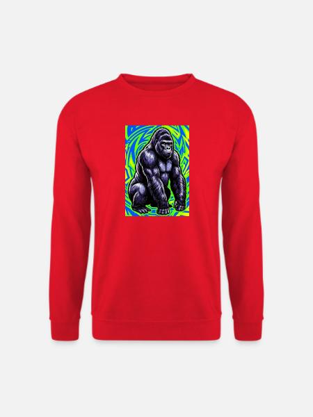 gorilla - Unisex Sweatshirt - red