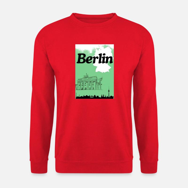 Berlin  - Unisex Pullover - Rot