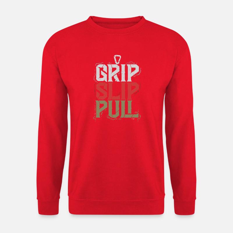 Grip Slip Pull - Sweat-shirt Unisexe - rouge