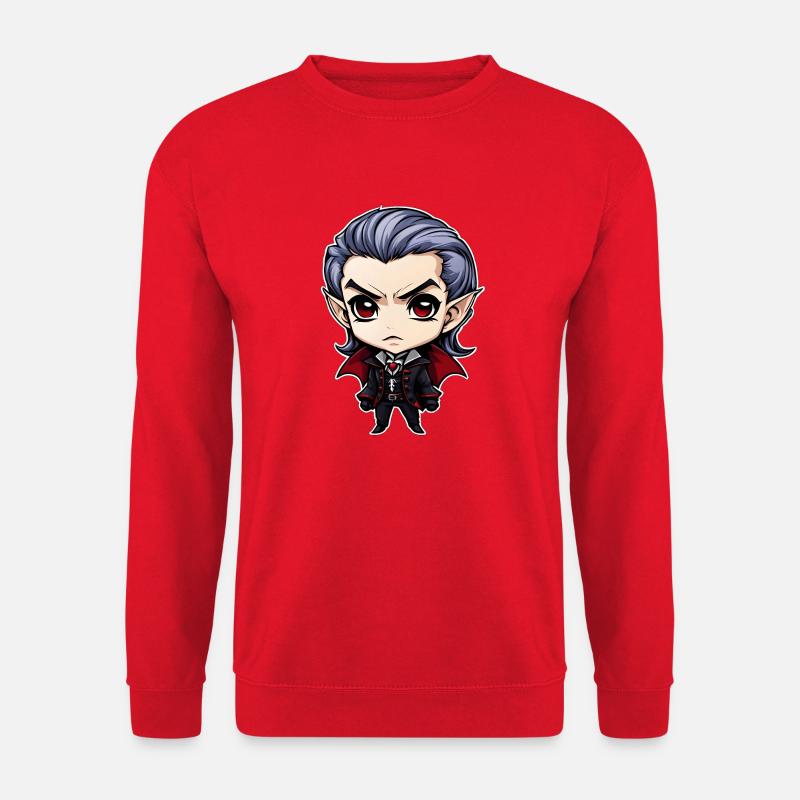 Ein Chibi-Vampir - Unisex Pullover - Rot