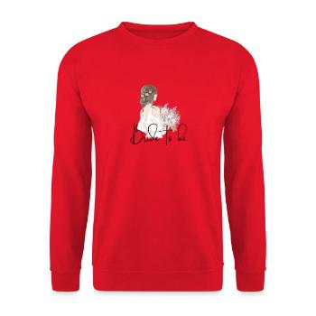 Future Bride be - JGA Premium Shop - Mädels - Sweat-shirt Unisexe - rouge - Devant - Alina (178cm) & Michal (187cm)