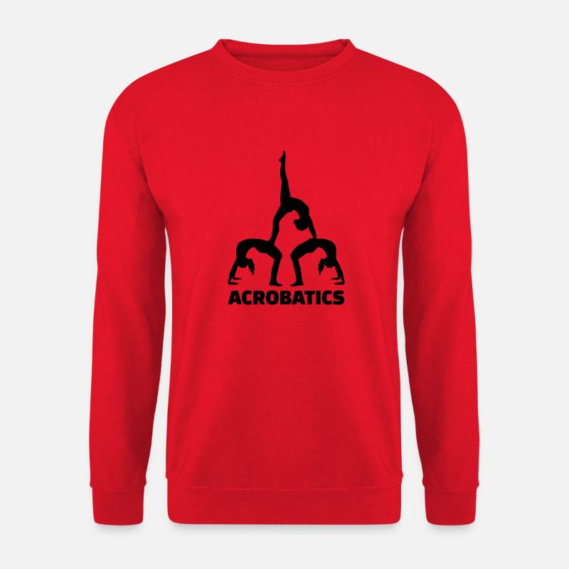 Akrobatik - Unisex Pullover - Rot
