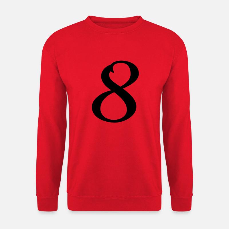 8 - Unisex Pullover - Rot
