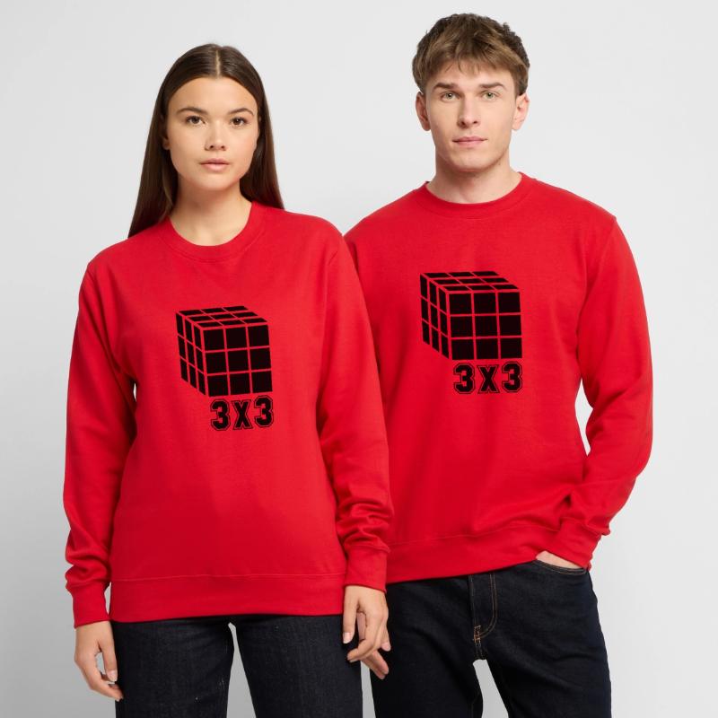 3x3 Cube Cube Unisex Sweatshirt