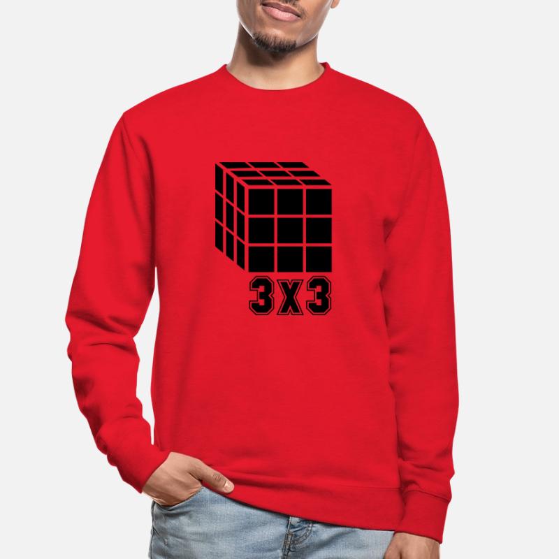 Cube Cube 3x3 Sweat-shirt Unisexe