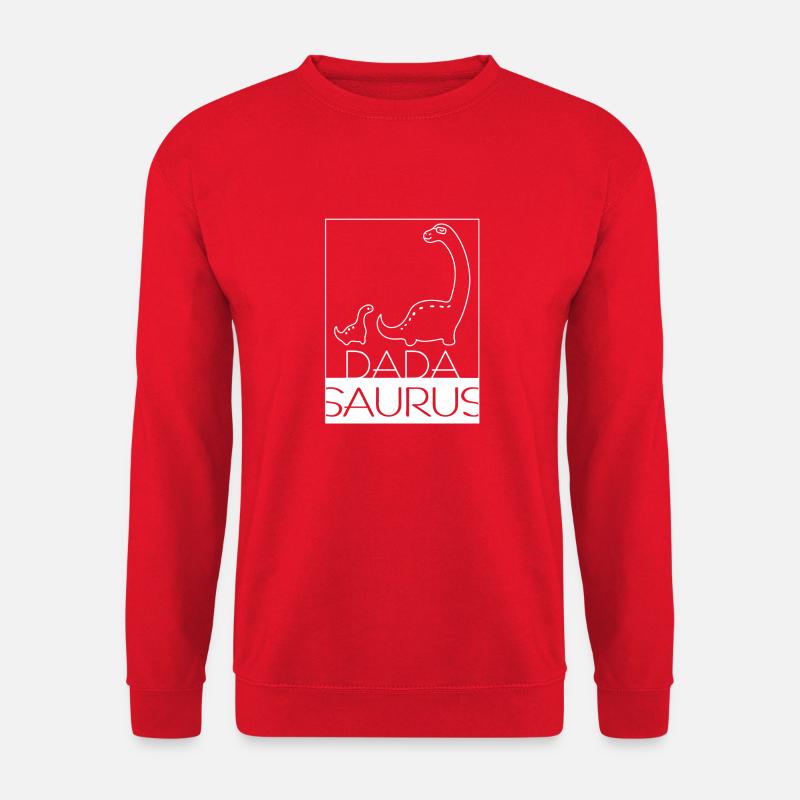 dadasaurus - Unisex Sweatshirt - red