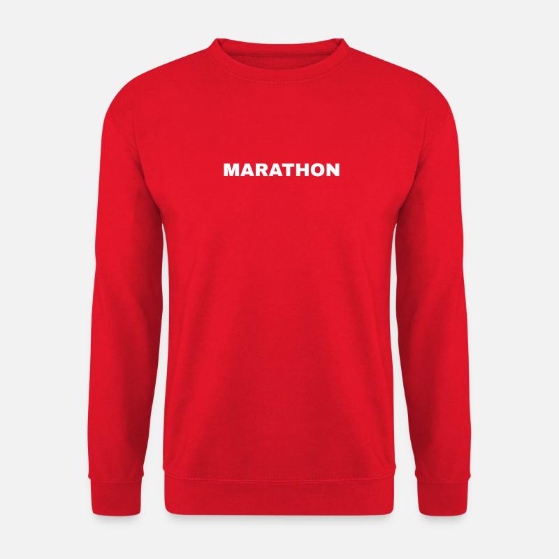 MARATHON - Unisex Sweatshirt - red